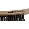 NEW Osborn 54388 V-Groove Long Handle 3 Row 0.012'' Stainless Wire Scratch Brush