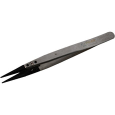 Pelco 5043-SV ESD Safe Replaceable Tip Tweezers Style 5 121mm PVDF