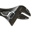 Kobalt 464608 10'' Adjustable Wrench Extra Wide Jaw Chrome Vanadium Steel