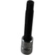 Sonic 8249009 1/4'' Drive Hex Bit Socket 9mm x 48mm Long