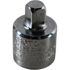 NEW Proto J5255 3/8'' Drive 1/2'' SAE 6-Point Deep Socket Chrome