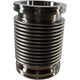 NEW Hydra DN63 PN01 R92.670 Flexible Stainless Steel Bellows Adapter Flange  Vacuum 5-1/4'' OAL