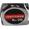 Craftsman CMHT37326 26ft 8m Auto-Lock Tape Measure Metric SAE