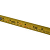 Uline H-2494 Metric Tape Measure 25ft 7.5m 1'' Nylon Coated Grip