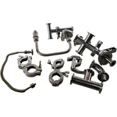 Sanitary Stainless Steel Fittings Tri-Clamp Clamps Assorted Lot Industrial Brewery