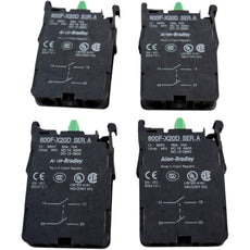 NEW Allen Bradley 800F-X20D Dual Circuit Contact Block Lot of 4