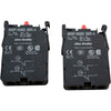 NEW Allen Bradley 800F-X02D Dual Circuit Contact Block Lot of 2