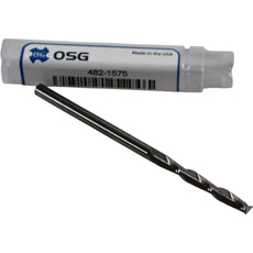 NEW OSG 482-1575 4mm 2 Flute Carbide Square End Mill Extra Long 28mm LOC 76mm OAL