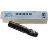 NEW SGS 41658 10mm Ball End Mill 4 Flute Solid Carbide Stub Length Center Cutting
