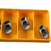 Pack of 4 NEW Kennametal EDCT180564PDFRLDJ KC410M Carbide Inserts