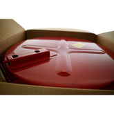 NEW Justrite 27608 Steel Dip Tank 8 Gallon Parts Cleaning Fusible Link Lid Red