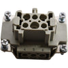 NEW Harting 09330062701 Han E Female Connector Insert 6 Pos Screw 16A 500V 6B