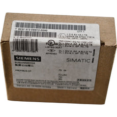 NEW Siemens 6ES7972-0BB12-0XA0 DP PROFIBUS Connector 90 Deg FastConnect FC LED