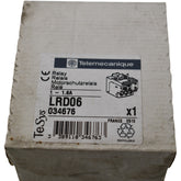 NEW Telemecanique LRD06 TeSys Thermal Overload Relay 1-1.6A 3P 690V