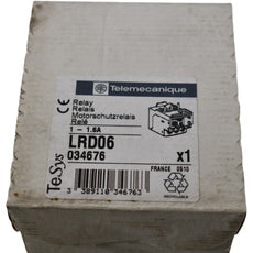 NEW Telemecanique LRD06 TeSys Thermal Overload Relay 1-1.6A 3P 690V