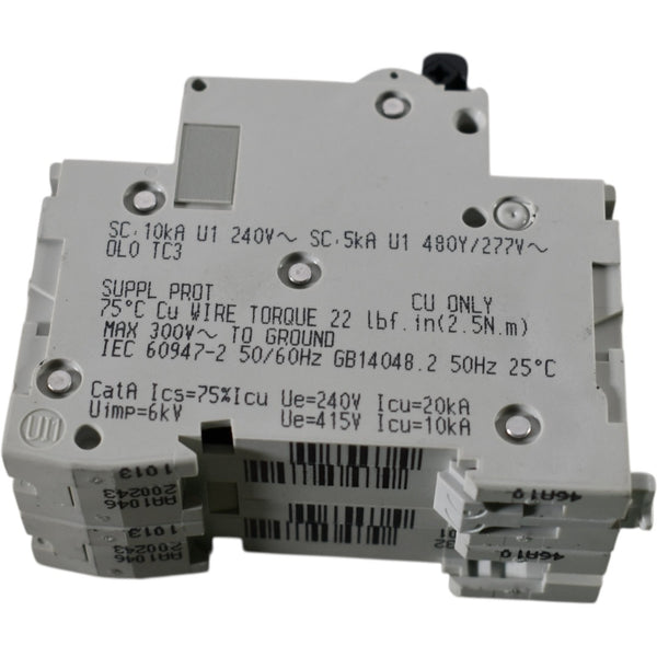 NEW Schneider Electric 24516 Multi 9 C60 1A 2-Pole D-Curve Circuit Bre ...
