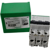 NEW Schneider Electric 24473 Multi 9 C60 3 Pole 50A C Curve Circuit Breaker