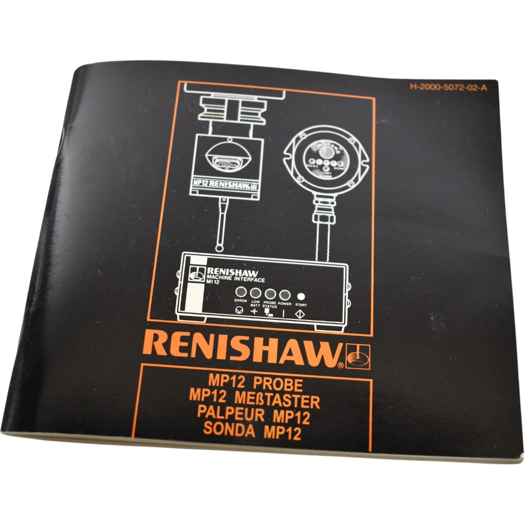 Renishaw M12 MP12 Probe System Installation and User Guide H-2000-5072 ...