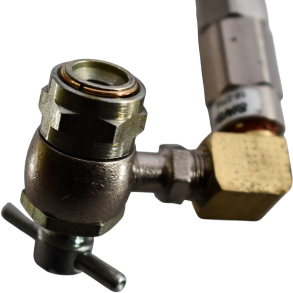 NEW Bimba 58-2754 Strut Service Valve Adapter Aircraft Nitrogen Cart T ...