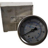 NEW KCE202L25100 SMARTSKIM 2.5'' 1/4'' NPT CBM LF 100 PSI Bar Gauge