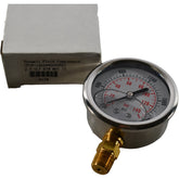 NEW Dynamic Fluid Components CF1P-140A 2000 PSI 2.5'' Glycerine Filled Gauge