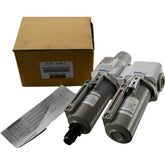 NEW Mindman MACP302-10A-MD-NPT Air Unit Filter Regulator Lubricator Combo 3/8 NPT