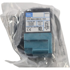 NEW Mac 35A-B00-DBCA-1BA Solenoid Valve 120VAC 1/8 NPT 3-Way Poppet