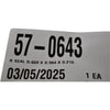 NEW Haas 57-0643 R Seal 0.669in ID x 0.984in OD x 0.216in Width Rotary Shaft Oil