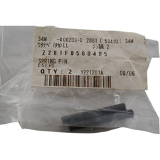 NEW Makino Z281F0500405 Spring Pin D5x40 D5x40mm Slotted Pin Pack 2