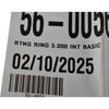 NEW Haas 56-0056 Retaining Ring 5in Basic Internal Snap Ring