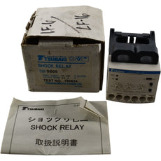 NEW Tsubaki TSBSB05 Shock Relay 24-240VAC VDC 0.5-6A Overload Protector