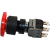 NEW Fuji Electric AH165-2V Red Emergency Stop Push Lock Turn Reset Switch
