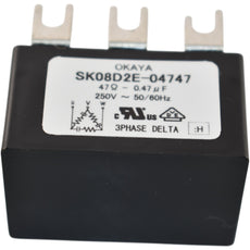 NEW Okaya SK08D2E-04747 Spark Quencher 0.47uF 250VAC 3-Phase Absorber
