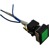 Idec LB-T10 Contact Block SPDT 0.1A 125VAC 30VDC Gold Solder Tab Green Switch