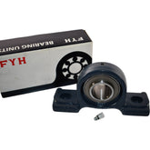NEW FYH UCP206J Pillow Block Bearing 30mm Bore Cast Iron Housing Set Screw Lock