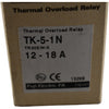 NEW Fuji TK-5-1N 12-18A Thermal Overload Relay Heater Manual Reset 3P IEC