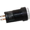 NEW Omron M16-0 Indicator Light Lamp Socket Unit Snap-in Mount Solder Lug White