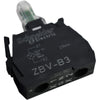 NEW Schneider Electric ZBV-B3 Green LED Light Block 24VAC DC 22mm Harmony
