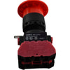 NEW Idec HW1B-V4F02-R 22mm Red Mushroom Emergency Stop Push Button Switch 2NC