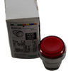 NEW Schneider Electric ZB4BW143 22mm Red Illuminated Momentary Pushbutton Head