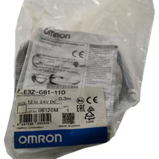 NEW Omron E3Z-G61-11D NPN Photoelectric Slit Sensor 25mm 12-24VDC