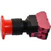 NEW Idec HW1B-V4F02-R 22mm Red Mushroom Emergency Stop Push Button Switch 2NC