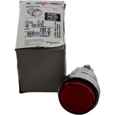 NEW Schneider Electric ZB4BW143 22mm Red Illuminated Momentary Pushbutton Head