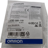 NEW Omron E3Z-G62-11D NPN Photoelectric Slit Sensor 25mm Dark ON 12-24VDC