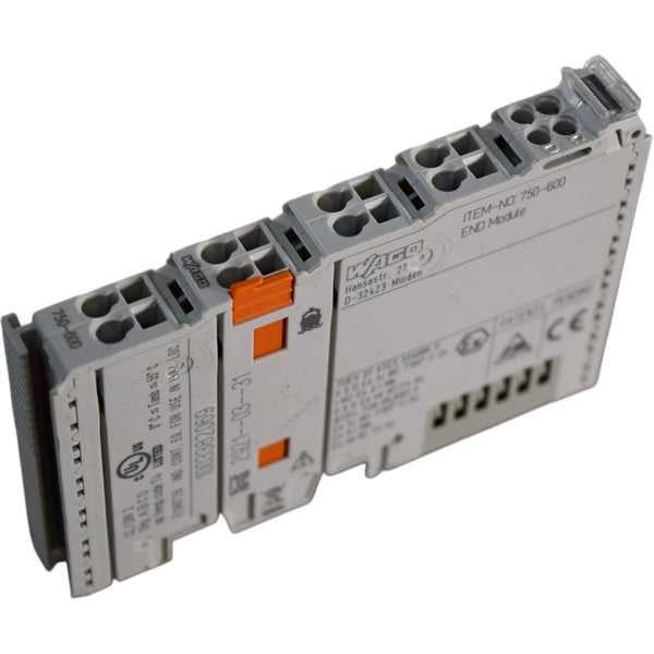 Wago 750-600 End Module I/O System Bus Coupler DIN Rail – VB Industrial ...