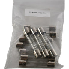 NEW Lot 10 Bussmann MDL-3/4 Time Delay Glass Fuse 0.75A 250V 1/4''x1-1/4''