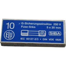 NEW Lot 6 SIBA 528493/1 315mA Fast Acting Ceramic Fuse 6.3x32mm 1000V