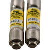 NEW Lot 2 Bussmann LP-CC-2 Low-Peak Time Delay Class CC Fuse 2A 600V
