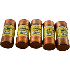 NEW Lot of 5 Bussmann LPJ-35SP Low-Peak Fuse Class J 35A 600V Time Delay