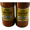NEW Lot of 2 Bussmann LPJ-35SP Low-Peak Fuse 35A 600V Time Delay Class J